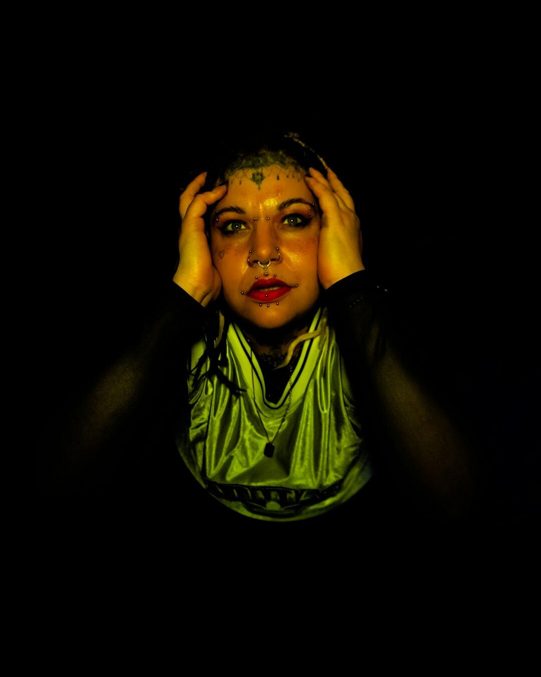 Studio portrait of a German woman in her late 20s, qualitative researcher