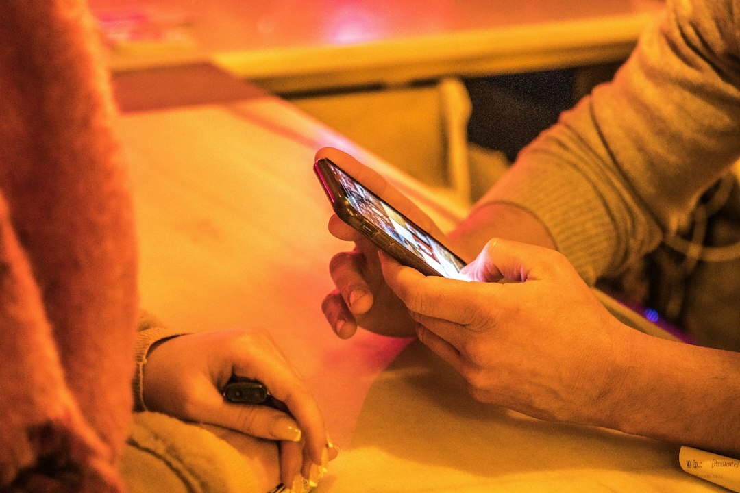 people scrolling on smartphones