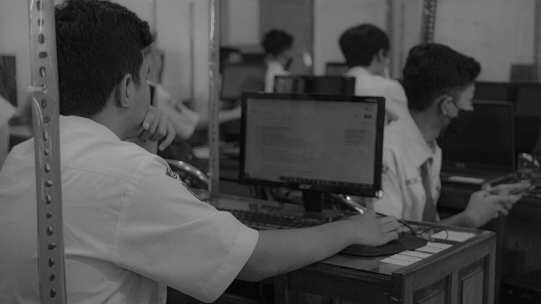 students in classroom